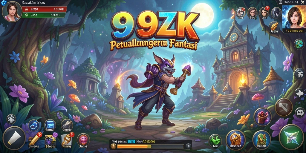 Tampilan gameplay <strong>999ZK</strong> yang penuh aksi dan eksplorasi.