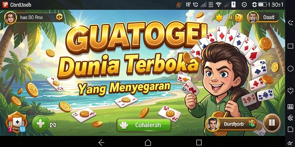 Tangkapan layar gameplay GUATOGEL yang menampilkan dunia terbuka yang menakjubkan.