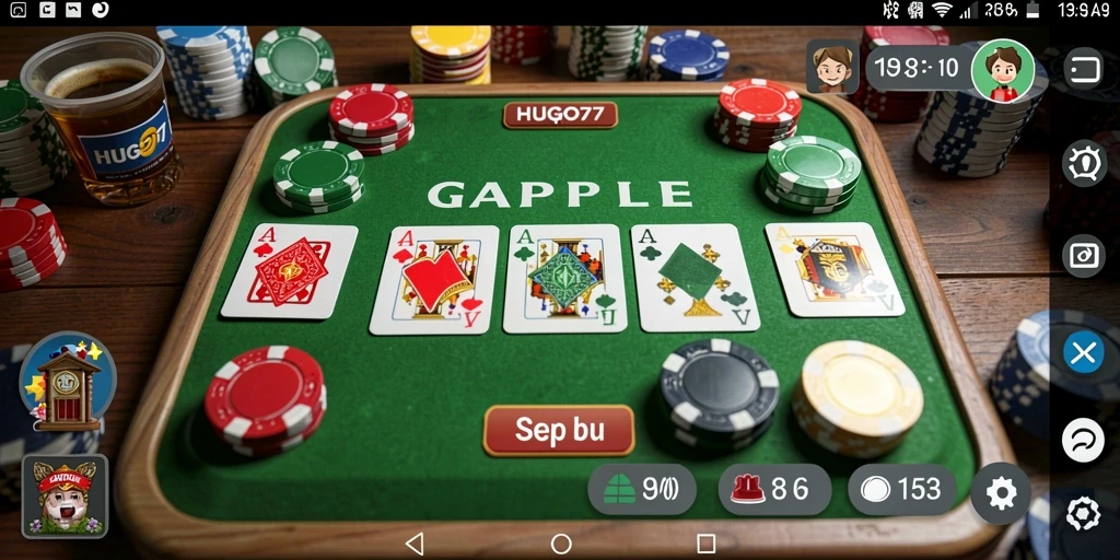 Tampilan gameplay HUGO77 yang menarik dan menantang.