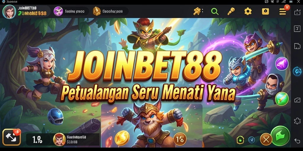 Screenshot gameplay JOINBET88 yang menunjukkan aksi seru dan efek visual menawan.