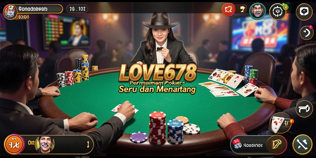 Tampilan gameplay LOVE678 yang seru dan kompetitif.