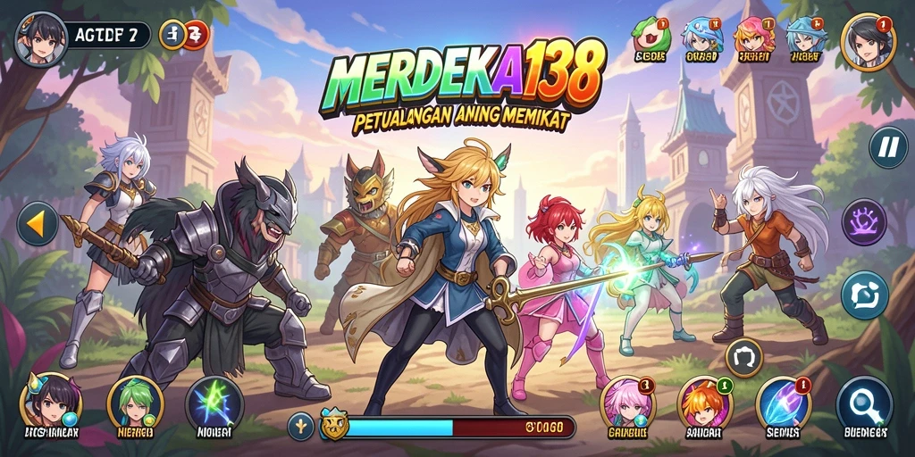 Tangkapan layar gameplay yang seru dalam MERDEKA138.