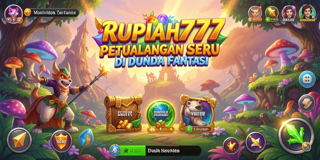 Tampilan gameplay menarik dalam petualangan RUPIAH777.