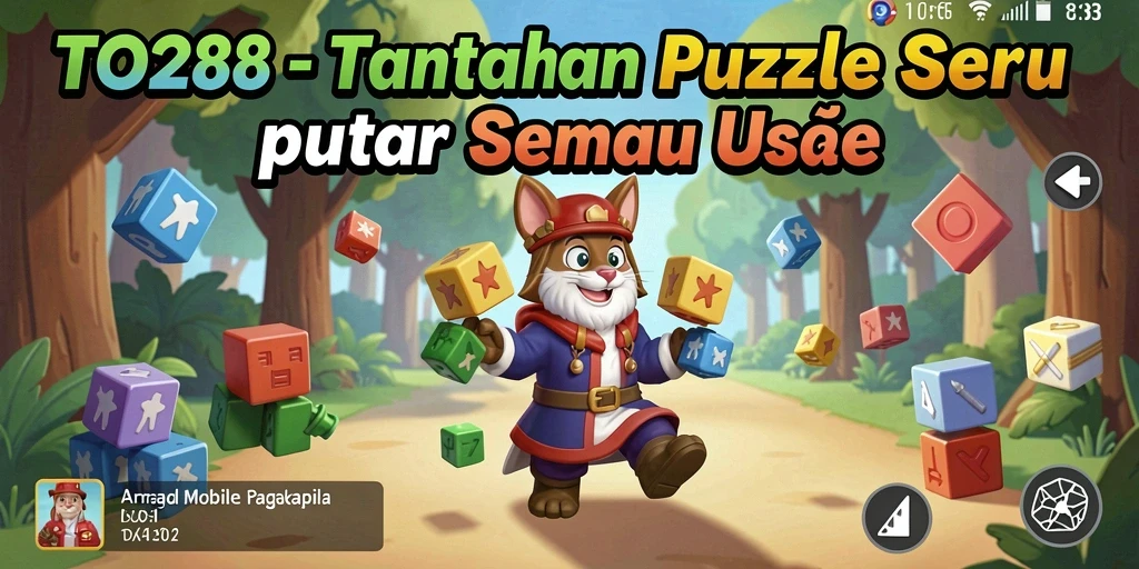 Tampilan gameplay TO288 yang menarik dan penuh tantangan puzzle.