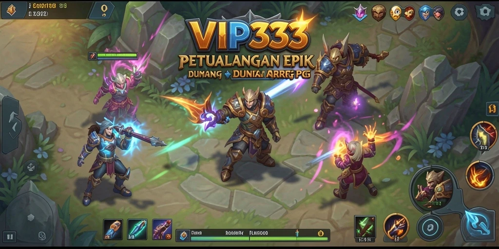 Tampilan gameplay menarik dari dunia ARPG VIP333.