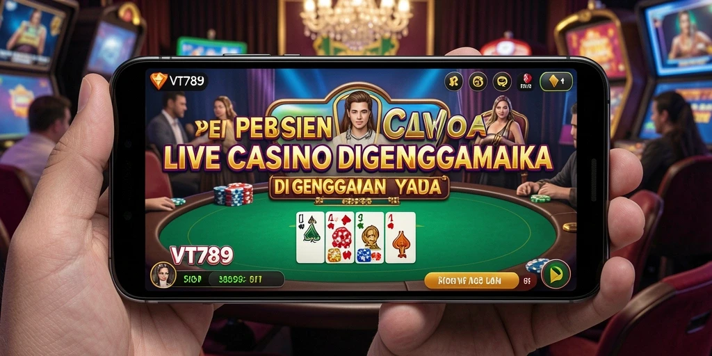 Gameplay VT789 yang mendebarkan dalam suasana Live Casino.